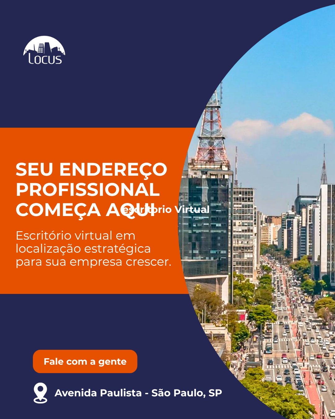 Seu endereço profissional começa aqui — escritório virtual em localização estratégica